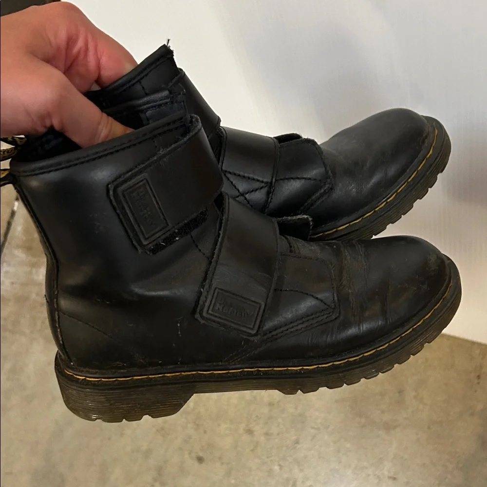 Dr. Martens Black Leather Boots - Picture 5 of 5
